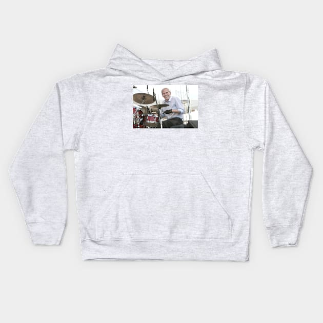 Levon Helm Photograph Kids Hoodie by Concert Photos